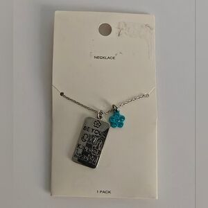 BE YOUR OWN KIND OF BEAUTIFUL sterling silver necklace Target's "A New Day Brand